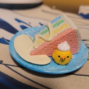 Rilakkuma Rement Rainbow cake asian sweets figure
